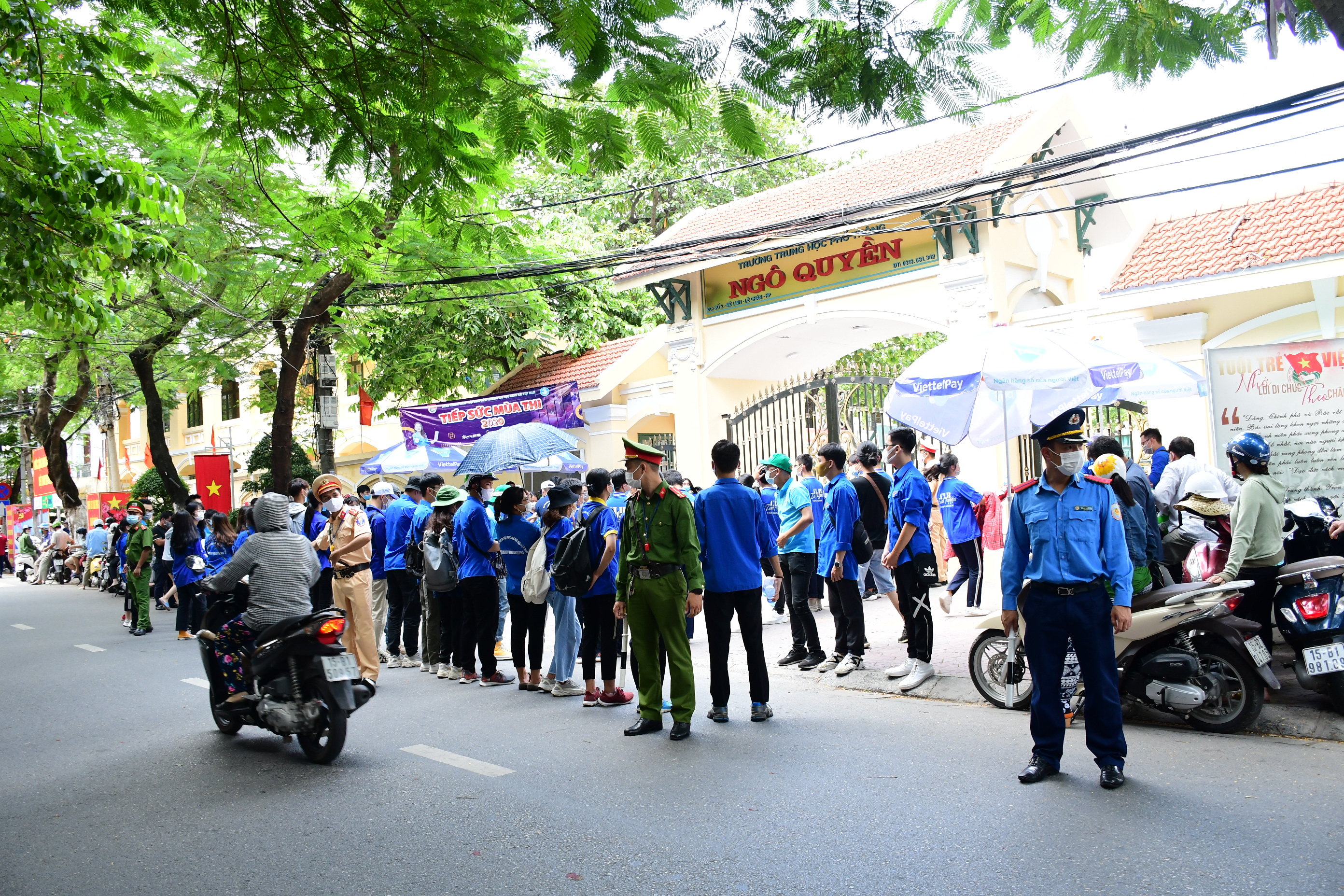 Tăng cường bảo đảm trật tự an toàn giao thông mùa thi